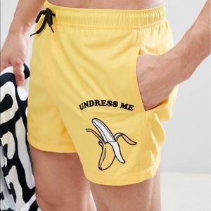 ASOS swim shorts size Medium. Never worn